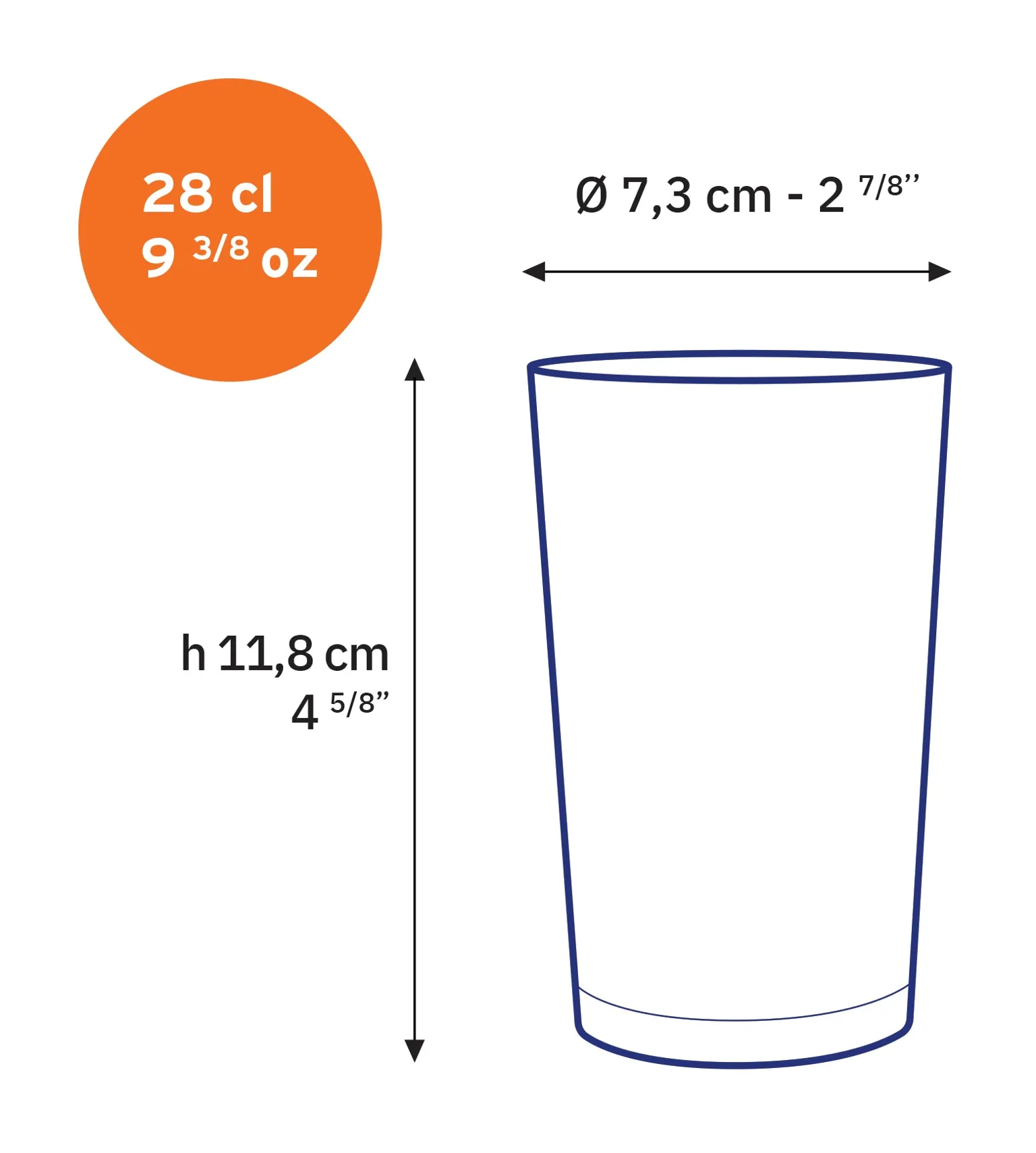 Unie Glass Tumbler - Set of 6