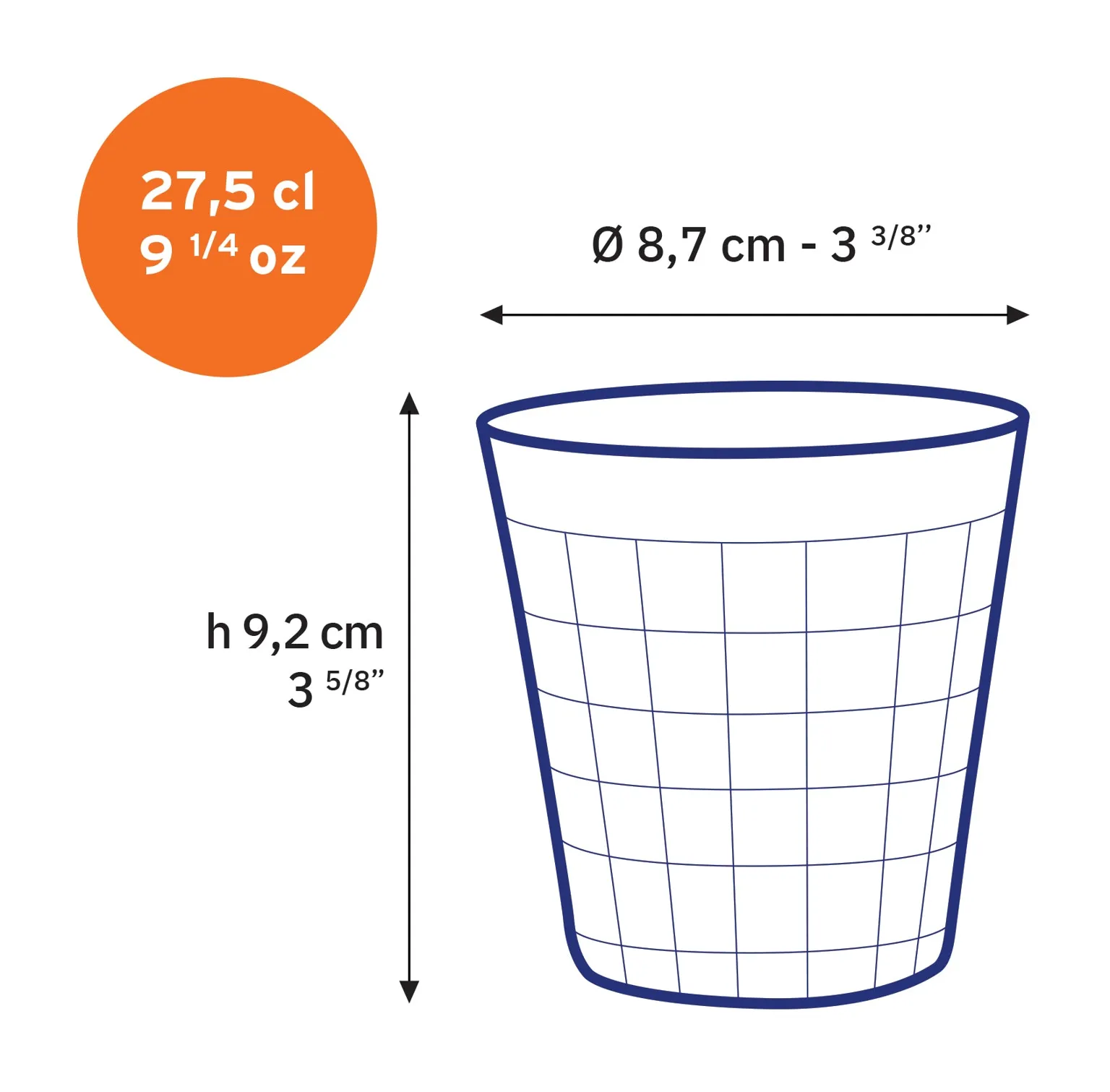 Prisme Marine Glass Tumbler